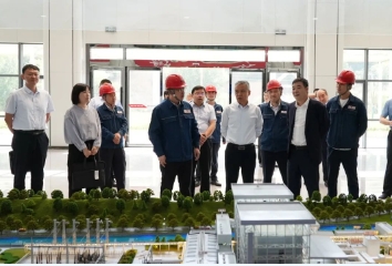 陕煤集团副总经理袁广金到公司调研