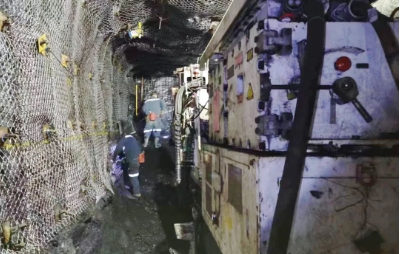 阳城煤矿充填系统巷道设施“升级”，持续为安全生产标准化赋能
