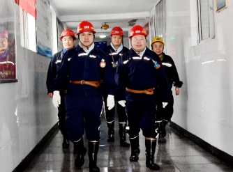 范杰到新田煤矿召开物资采购专项检查反馈会