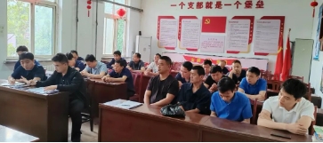 掘进二队“三不放过”推进安全生产标准化提档升级