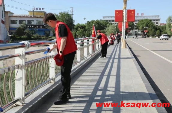 公司组织团员青年开展志愿服务活动