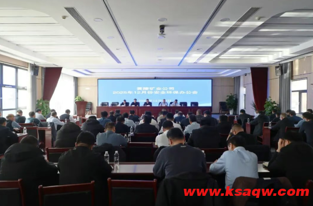 公司召开12月份安全环保办公会